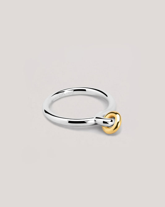 BAGUE JANIS BICOLORE